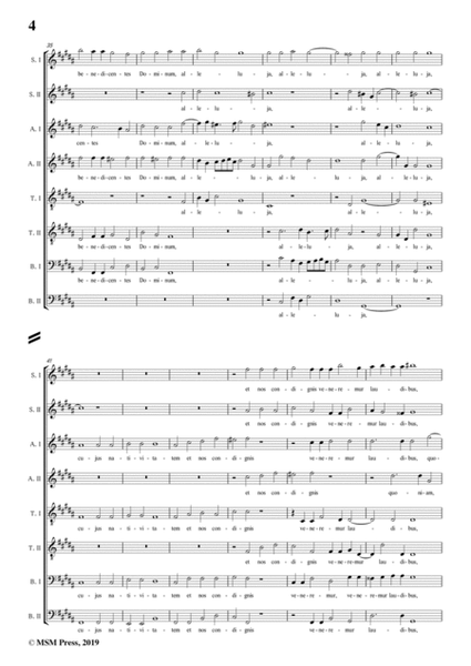 Gabrieli,Giovanni-Iubilemus singuli,in B Major,for A cappella image number null