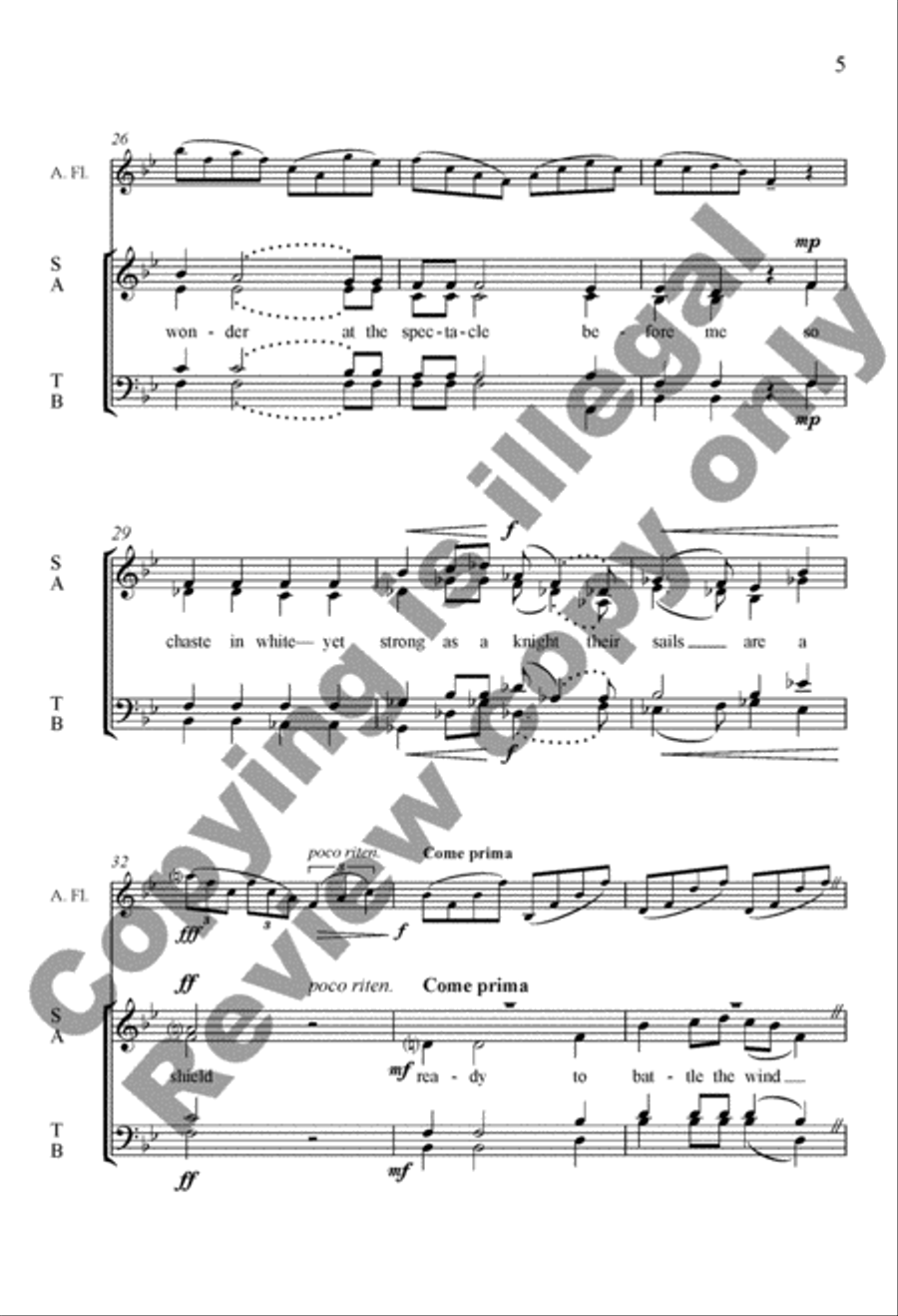Seascapes Seascapes 4-Part scores gallery preview page 5