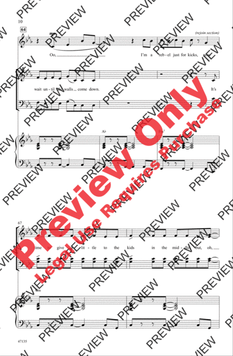 Feel It Still Feel It Still 4-Part scores gallery preview page 10