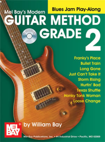 Modern Guitar Method Grade 2, Blues Jam Play-Along image number null