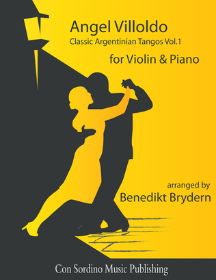 Book cover for Angel Villoldo - Classic Argentinian Tangos Vol.1