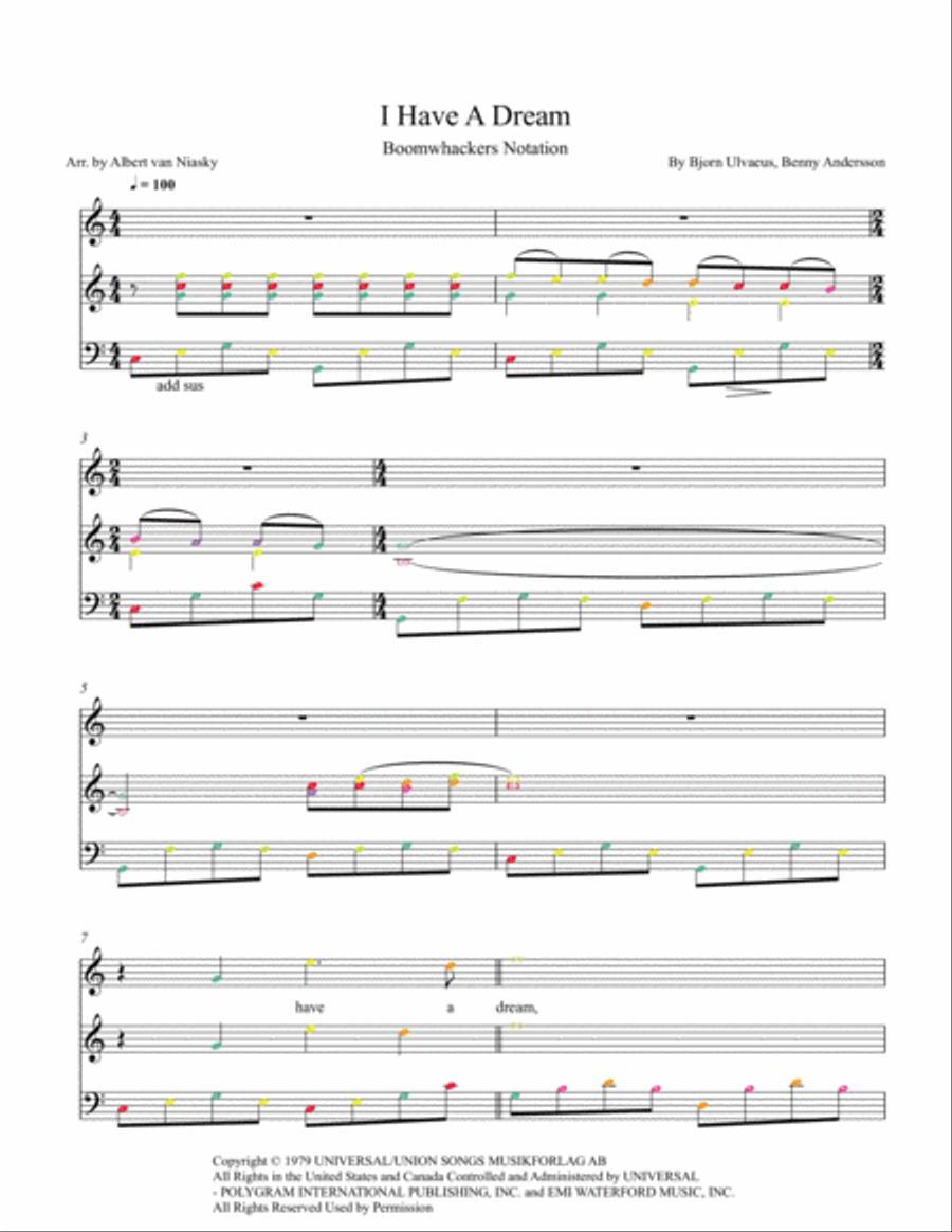 I Have A Dream Voice scores gallery preview page 2