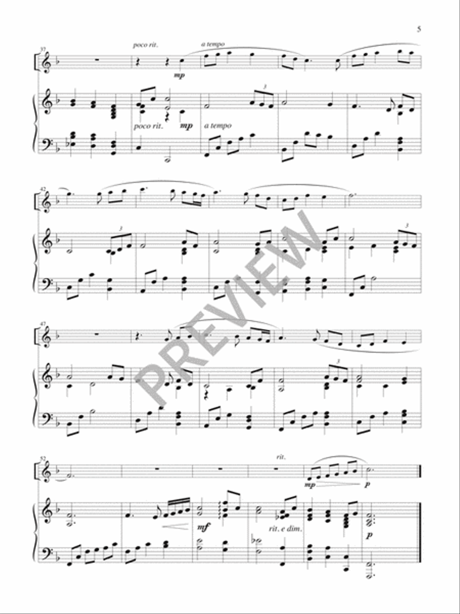The Peace of Christ The Peace of Christ Piano scores gallery preview page 7