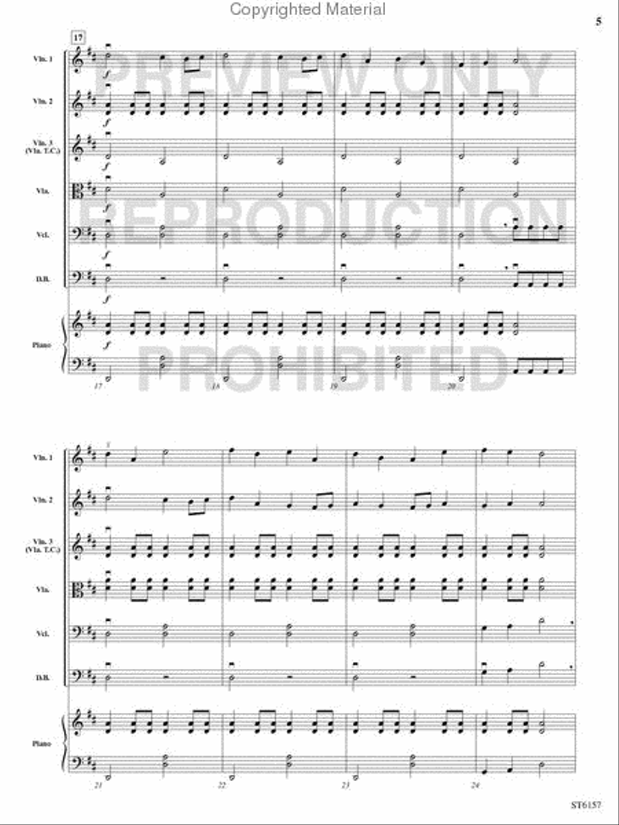 Morning Lights Morning Lights String Orchestra scores gallery preview page 4