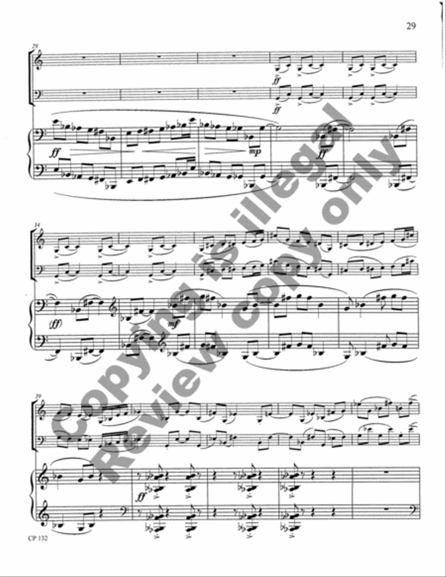 Concert Suite Piano Trio scores gallery preview page 27