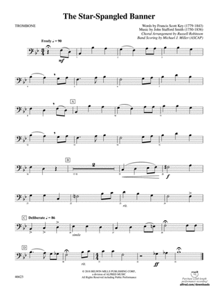 The Star-Spangled Banner: 1st Trombone