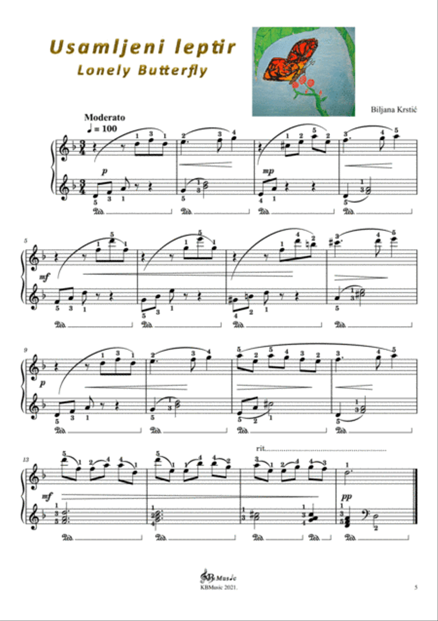 Piano with Joy - Ten piano pieces for young pianists Piano with Joy - Ten piano pieces for young pianists Piano Method scores gallery preview page 5