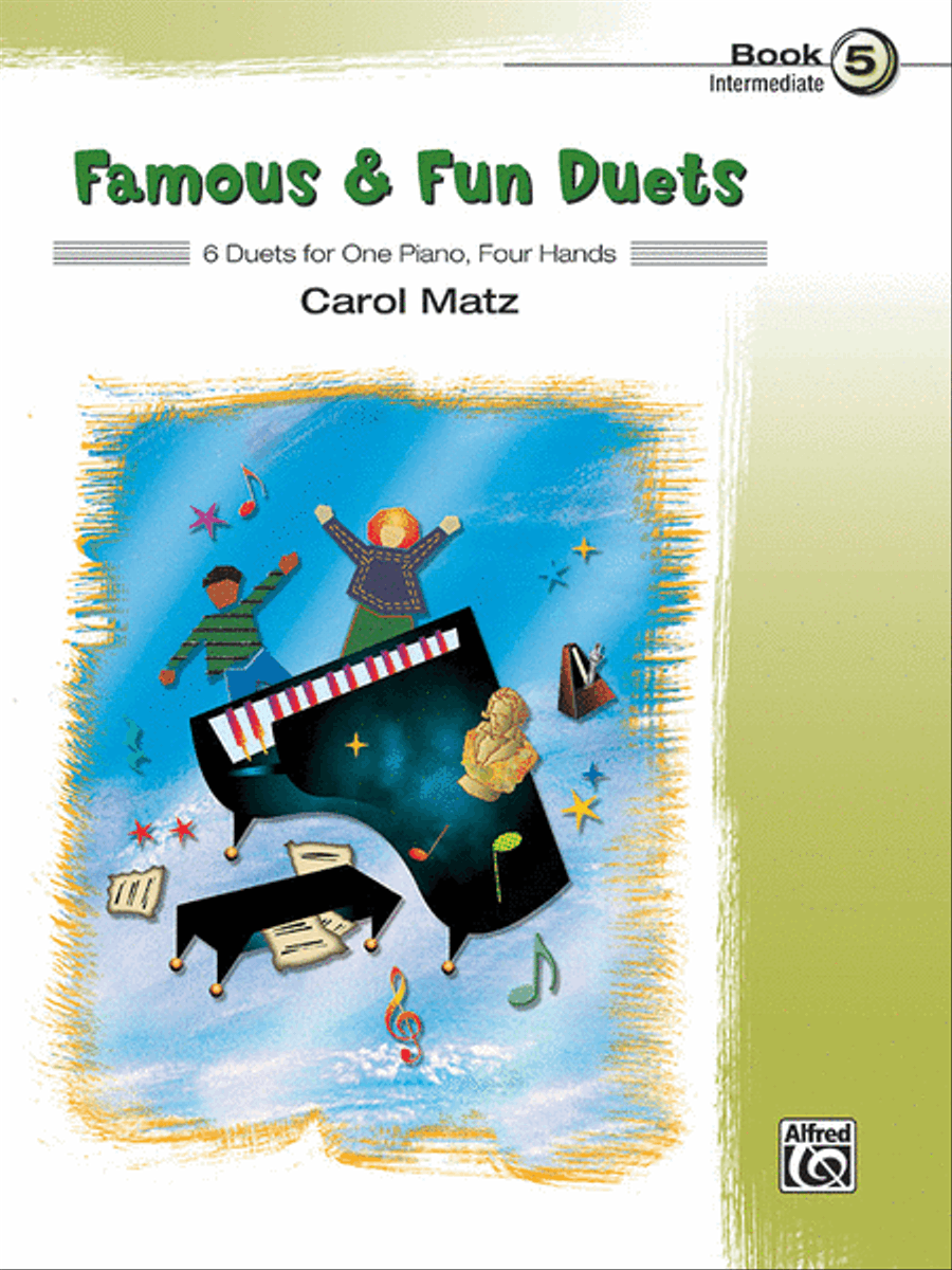 Famous & Fun Duets, Book 5 Small Ensemble scores gallery preview page 1
