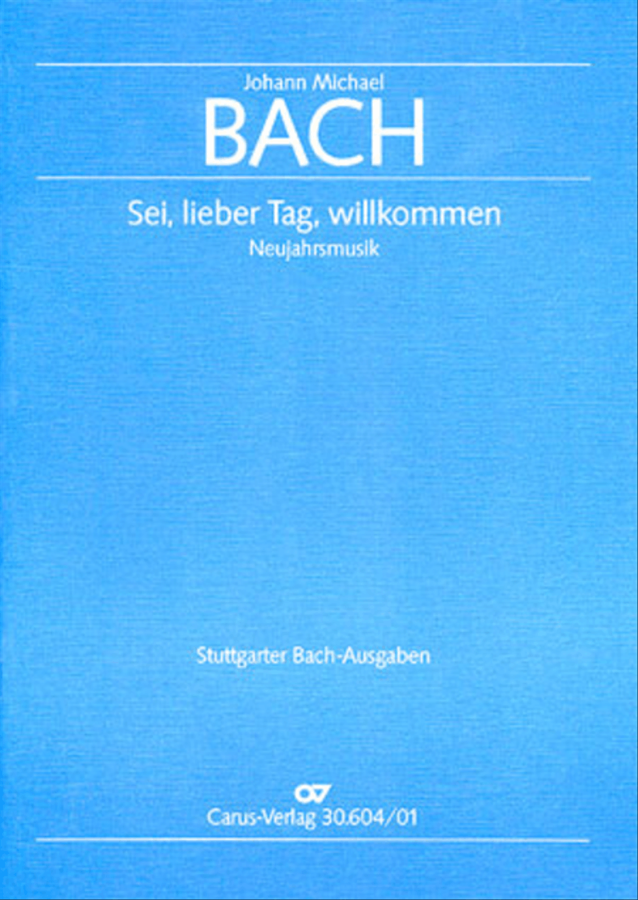 O joyful time, we greet you (Sei, lieber Tag, willkommen) Choir scores gallery preview page 1