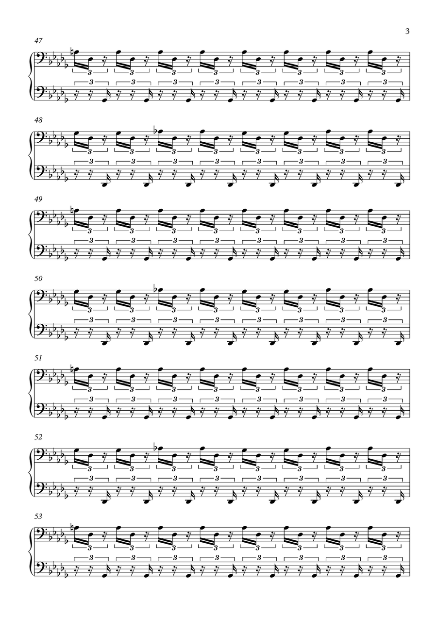 The Sweetest Wave Piano Solo scores gallery preview page 3