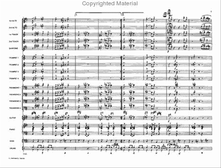 Cool Down Cool Down Jazz Ensemble scores gallery preview page 3
