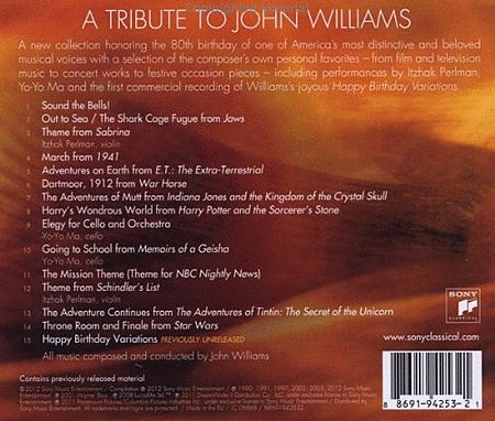 John Williams: 80th Birthday T