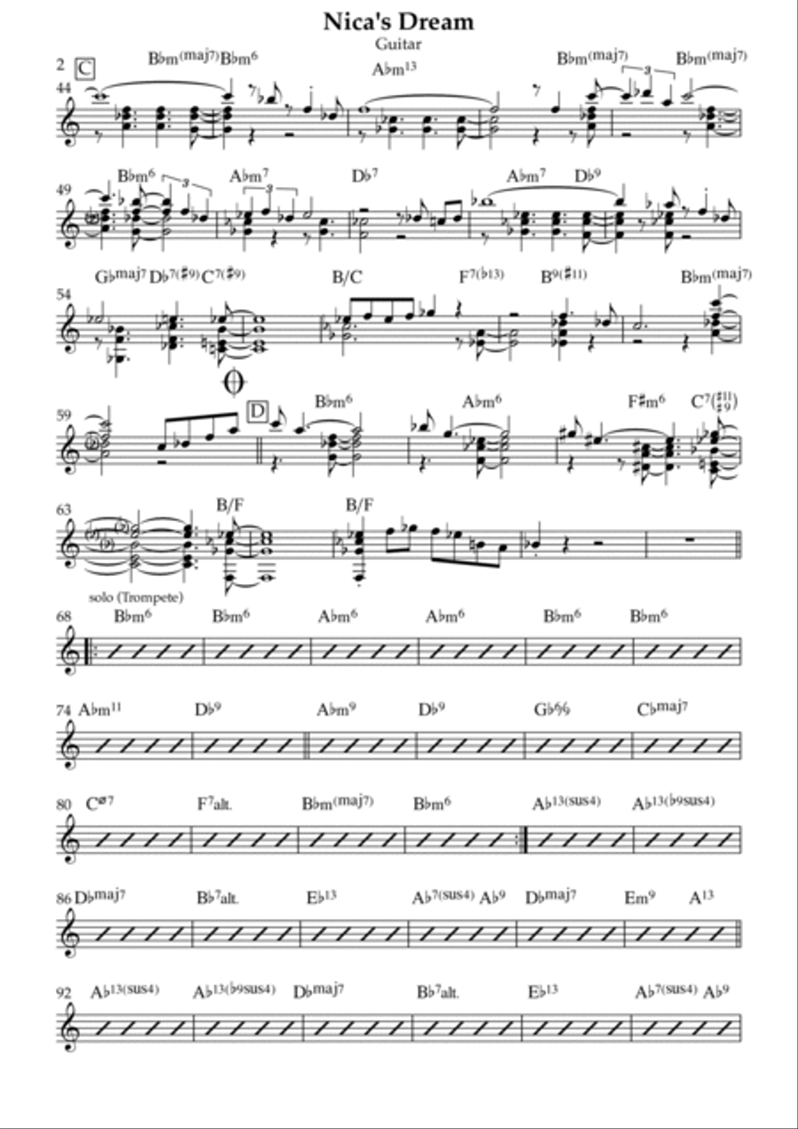 Nica's Dream Piano scores gallery preview page 2