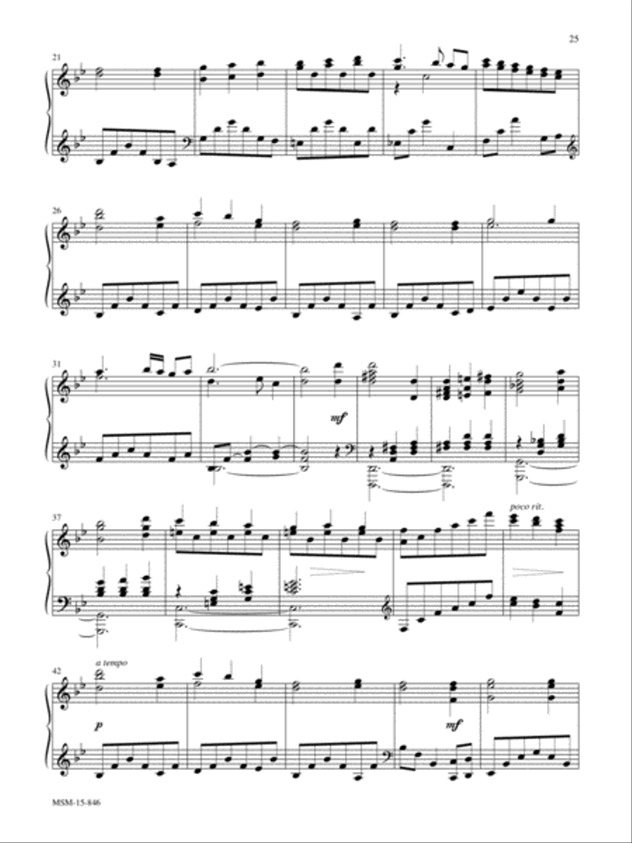 Advent and Christmas Wonder, Set 3 Easy Piano scores gallery preview page 13