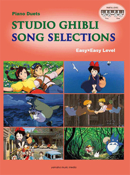 Studio Ghibli Song Selections for Piano Duet Easy x Easy/English Version