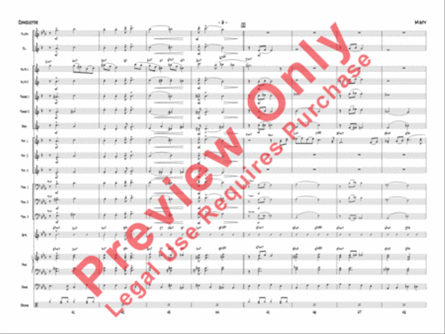 Misty Jazz Ensemble scores gallery preview page 18