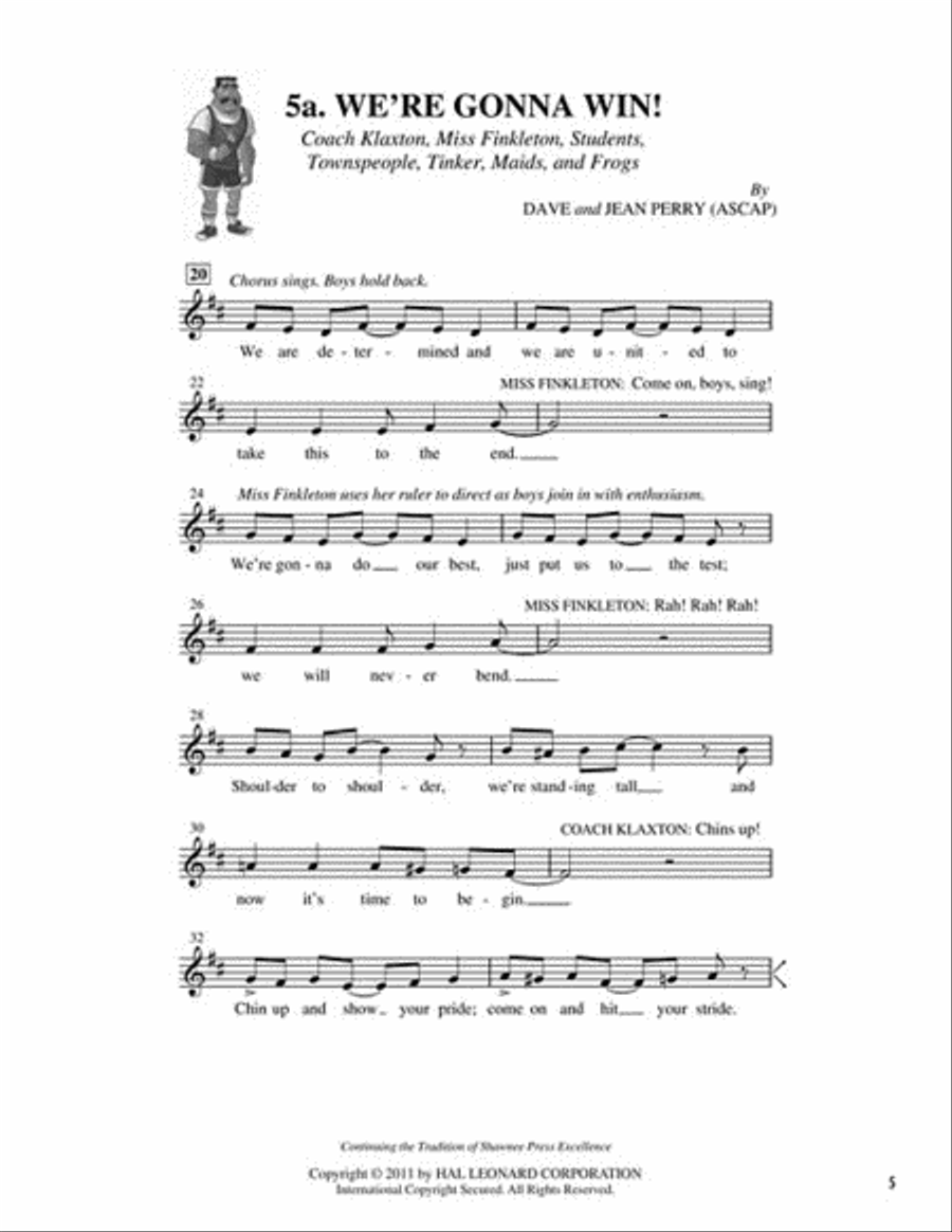 Thwacked! Choir scores gallery preview page 6