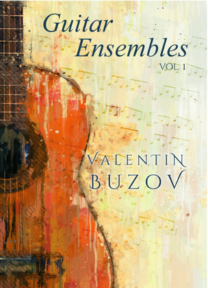 Book cover for Guitar Ensembles - original guitar pieces