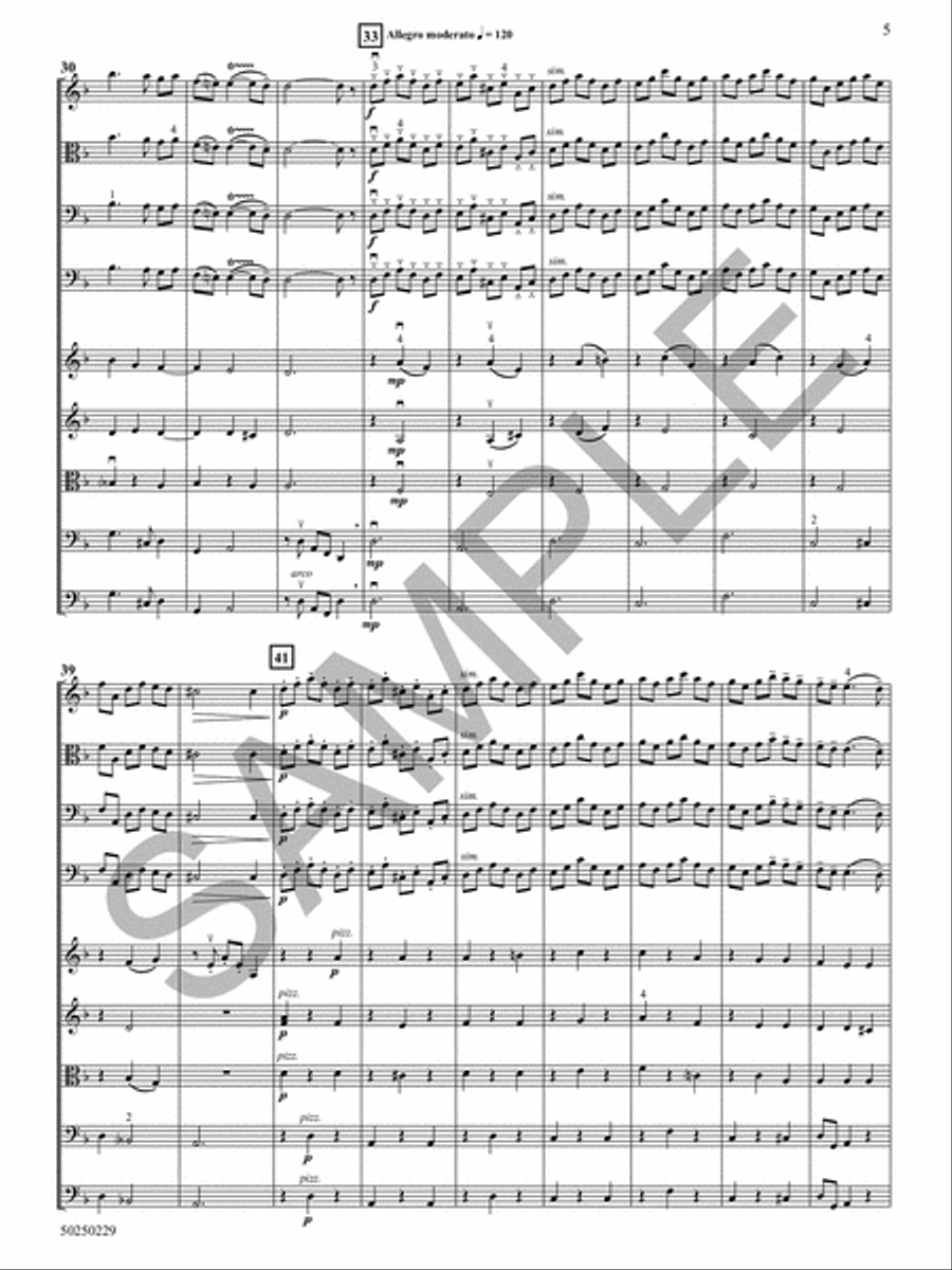 La Folia String Orchestra scores gallery preview page 6