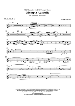 Olympia Australis (Symphonic Wind Band) - Bb Clarinet 3