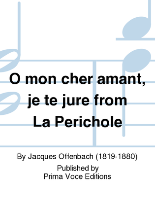 Book cover for O mon cher amant, je te jure from La Perichole