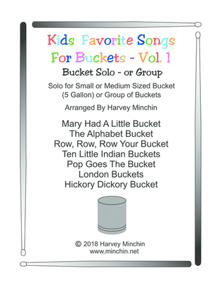 Kids' Favorite Songs for Buckets - Vol. 1