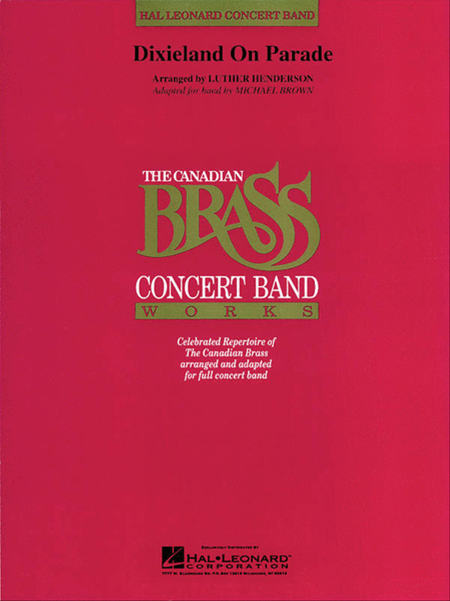 Dixieland on Parade Dixieland on Parade Concert Band scores gallery preview page 1