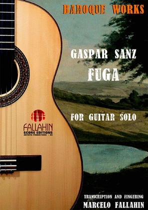 Book cover for FUGA - GASPA SANZ - FOR GUITAR SOLO