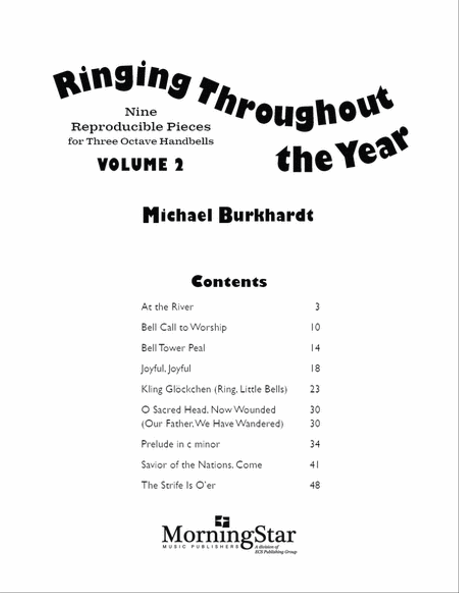 Ringing Throughout the Year, Volume 2 3-Octaves scores gallery preview page 3