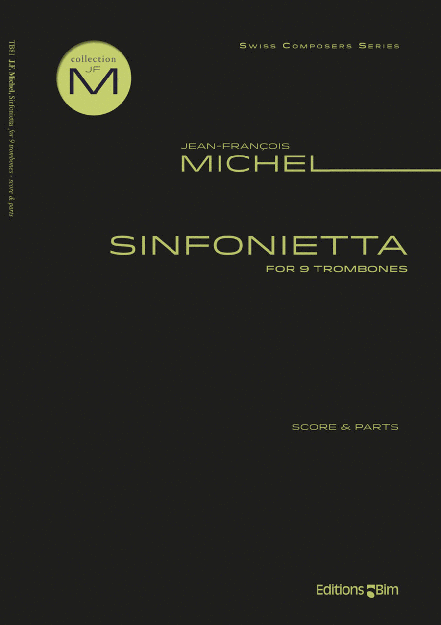 Sinfonietta Bass Trombone scores gallery preview page 1