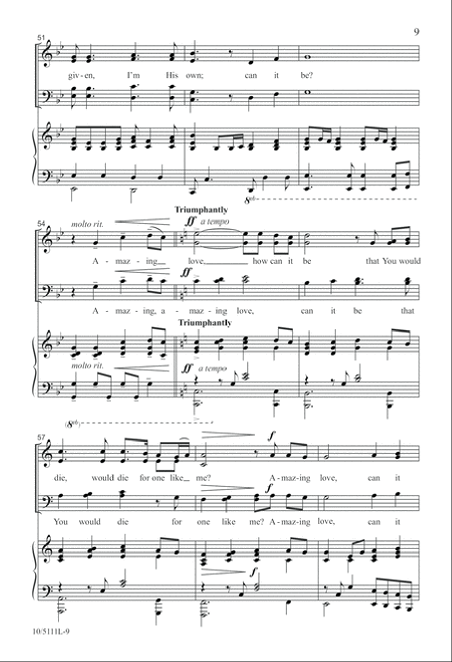 Can it Be? 4-Part scores gallery preview page 9