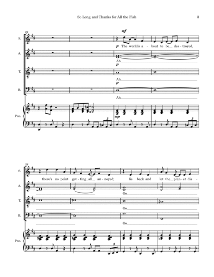 So Long And Thanks For All The Fish Divisi scores gallery preview page 3