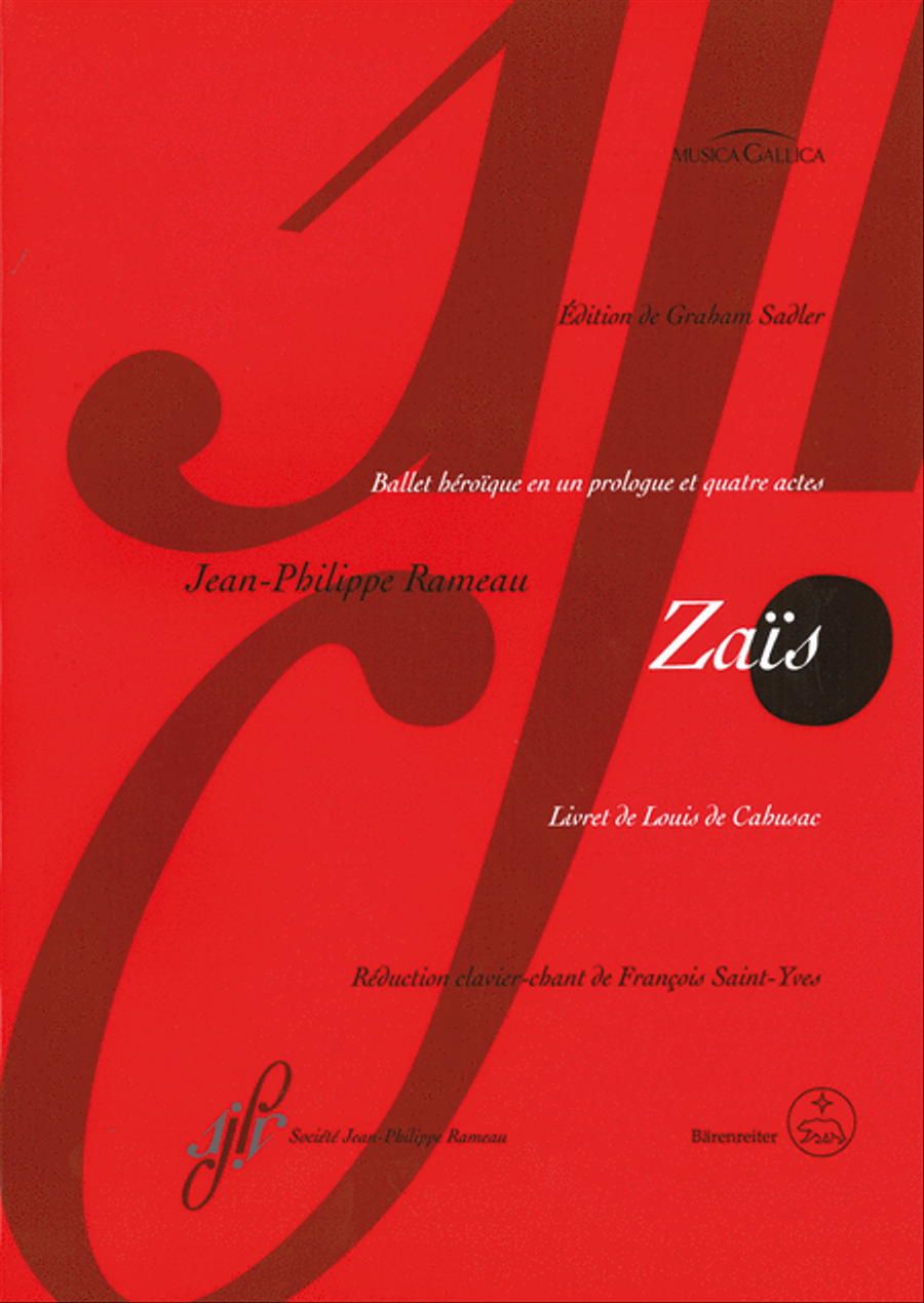 Zaïs RCT 60 (1748) Mixed Choir scores gallery preview page 1