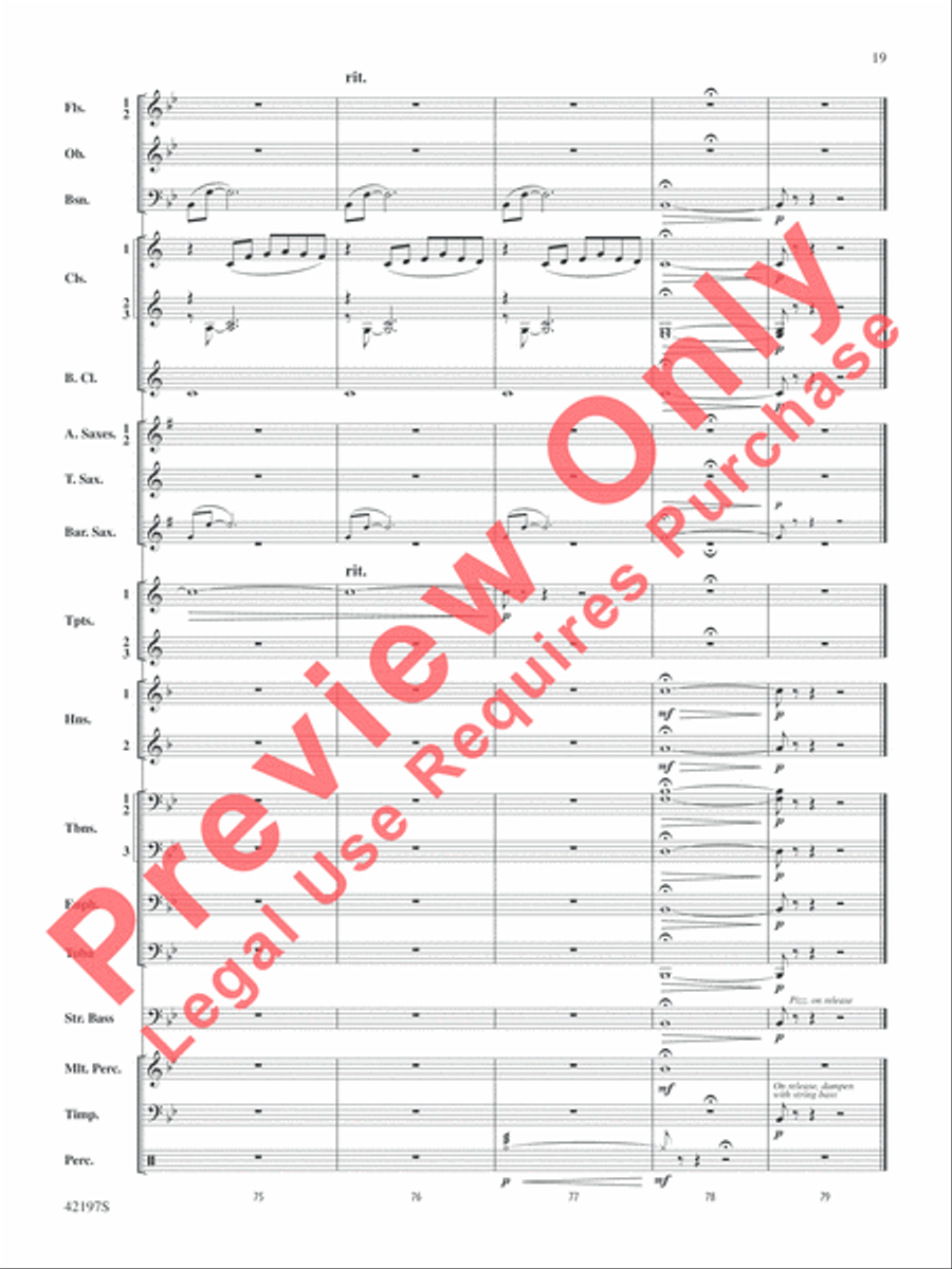 Carrickfergus Carrickfergus Concert Band scores gallery preview page 39
