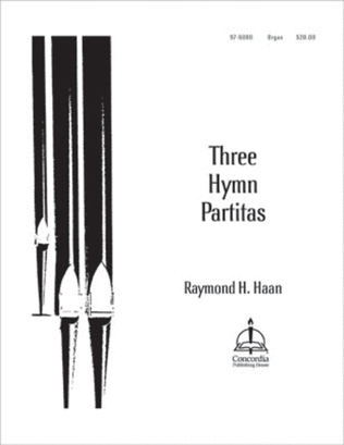 Book cover for Three Hymn Partitas