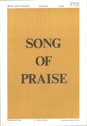 Book cover for Song of Praise