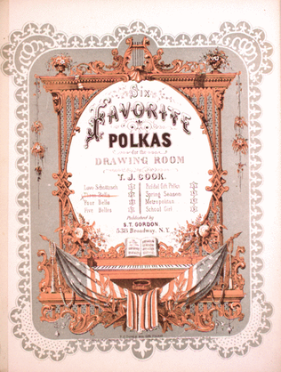 Six Favorite Polkas for the Drawing Room. Three Bells