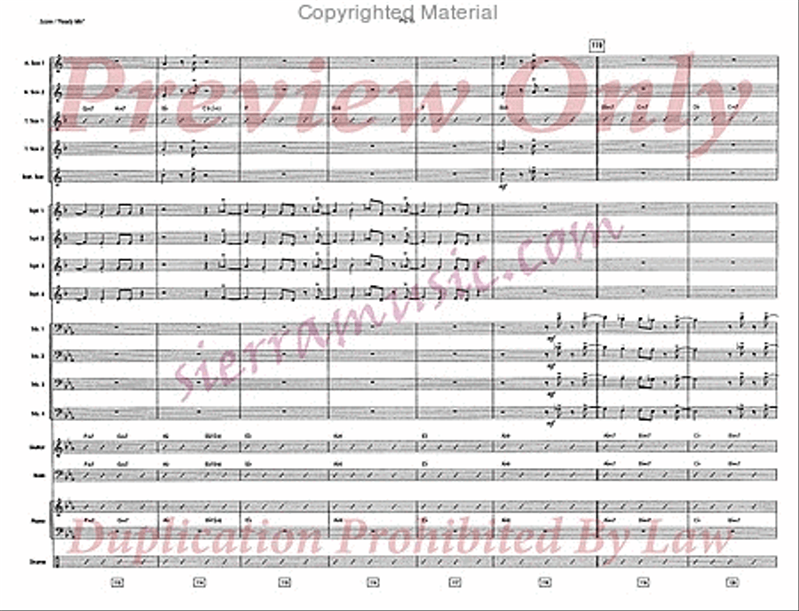 Readymix Big Band scores gallery preview page 16