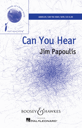 Book cover for Can You Hear