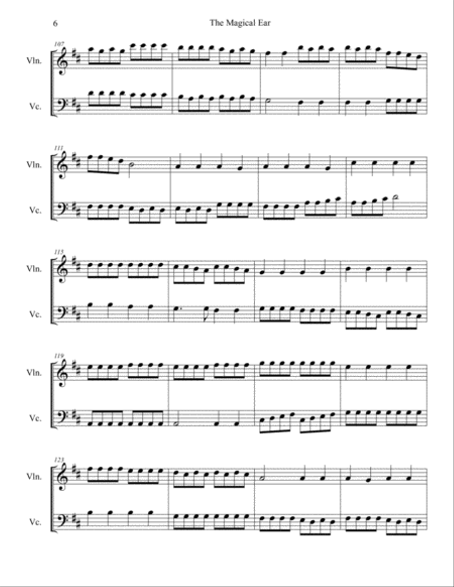 The Magical Ear Small Ensemble scores gallery preview page 6
