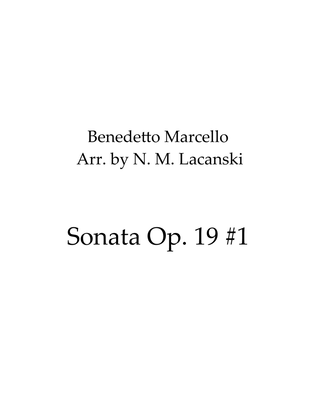 Book cover for Sonata Op. 19 #1