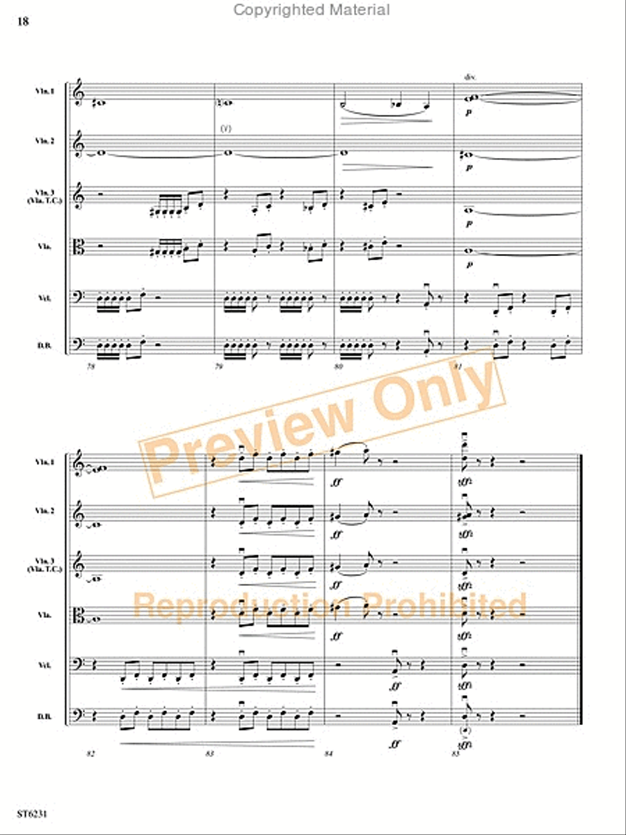 What Dreams May Come String Orchestra scores gallery preview page 17