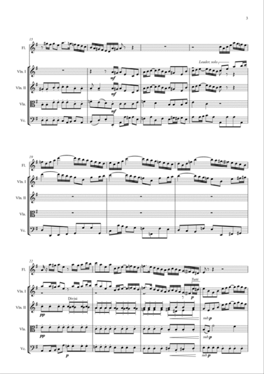 Bach to Basics Large Ensemble scores gallery preview page 3
