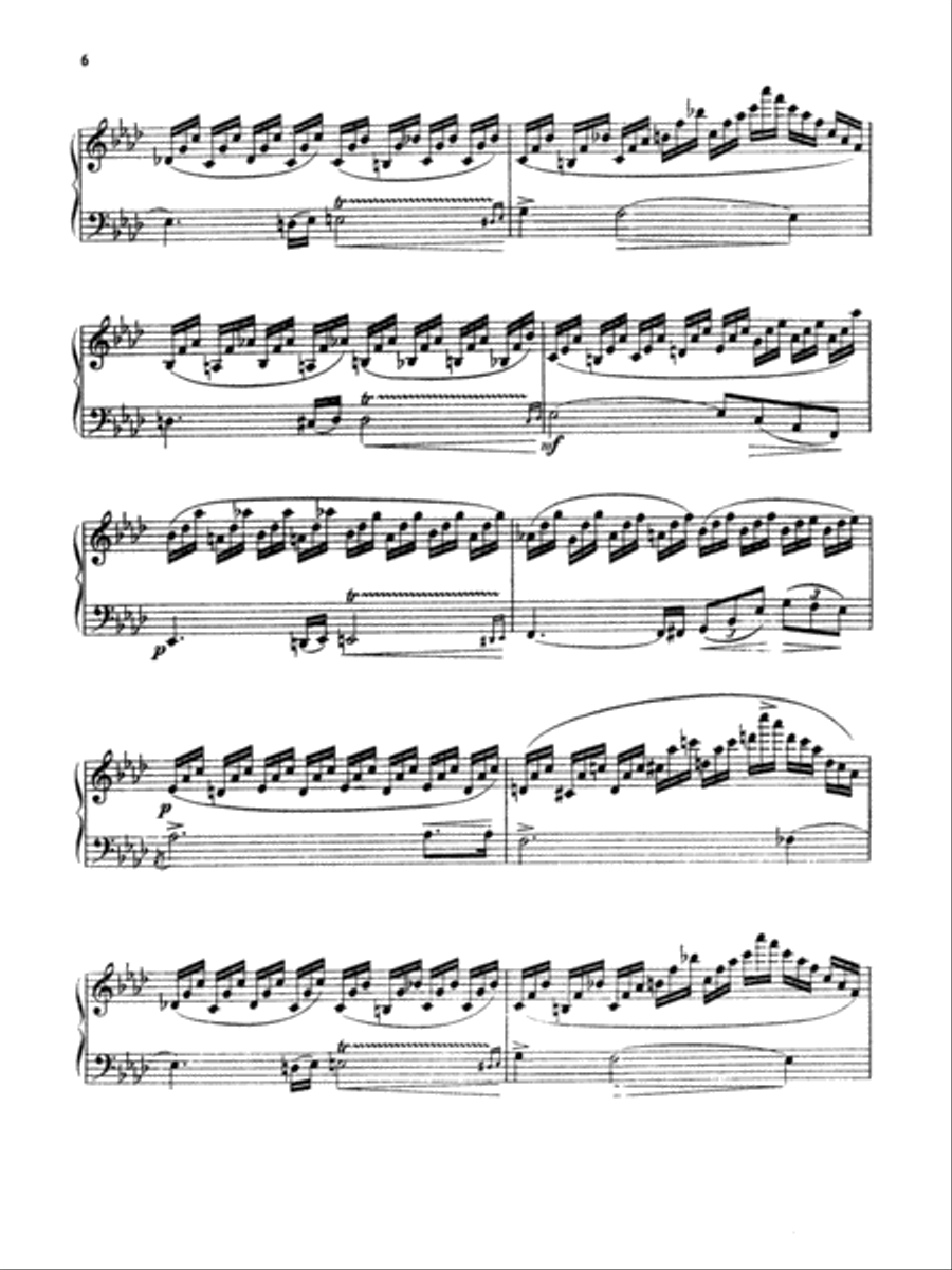 Arensky: Trois Esquisses, Op. 24 Piano Solo scores gallery preview page 3