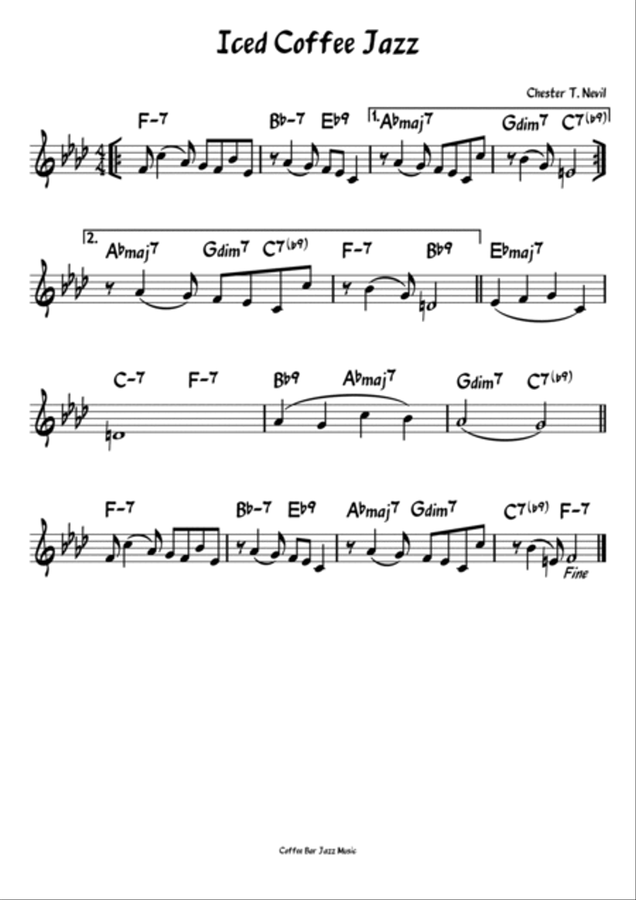 Work and Study Jazz Piano Ambience; Complete Concert-Pitch Lead Sheets Piano Method scores gallery preview page 6