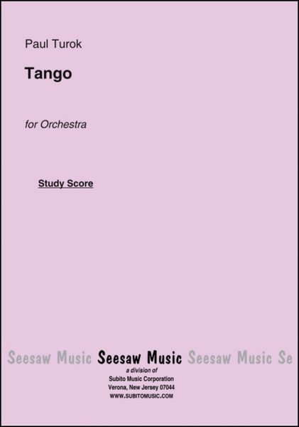 Tango (version for Orchestra)