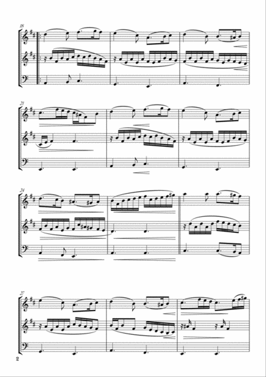 GREENSLEEVES Brass Duet scores gallery preview page 4
