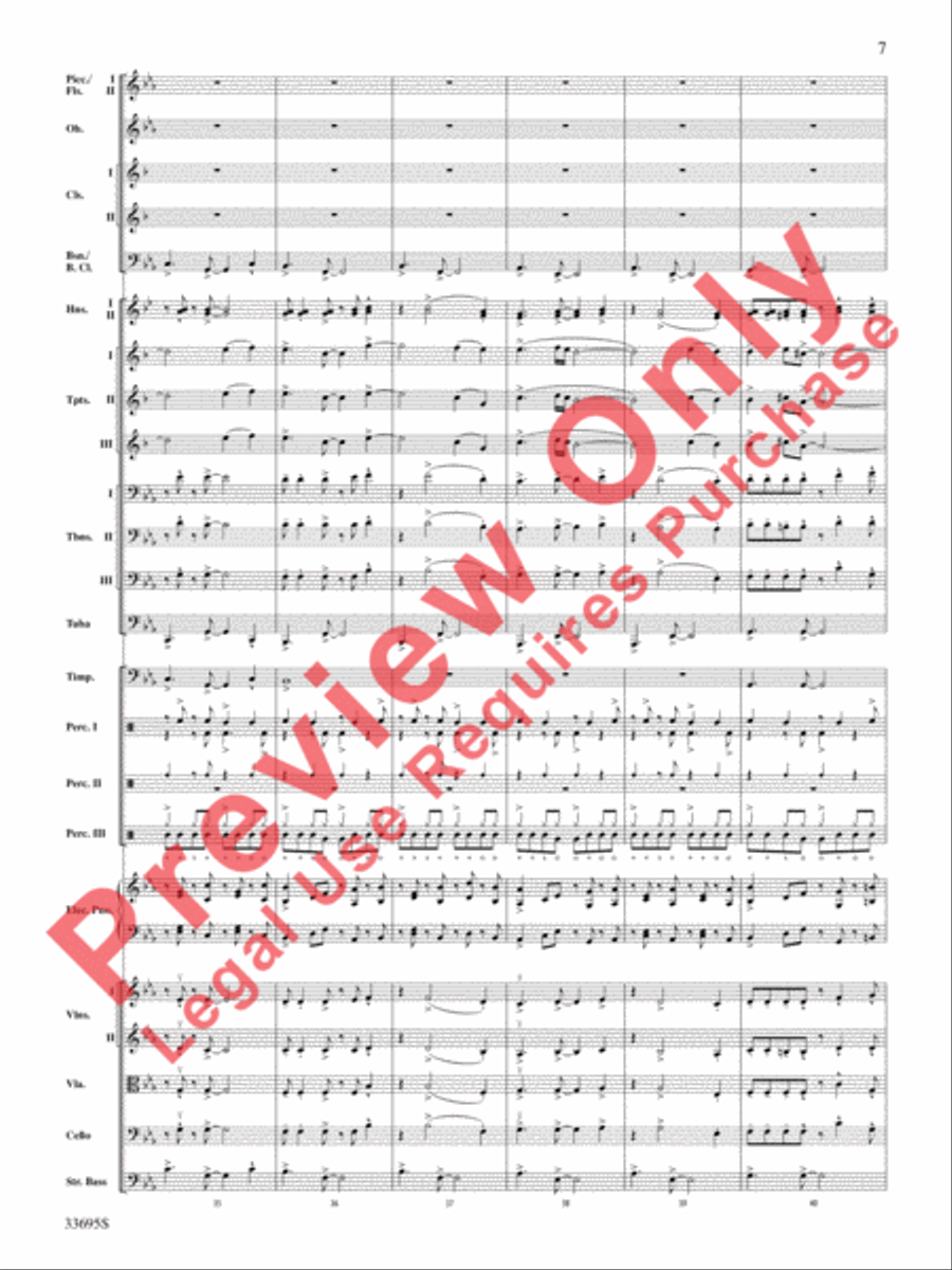 Danzas Cubanas Danzas Cubanas Full Orchestra scores gallery preview page 8