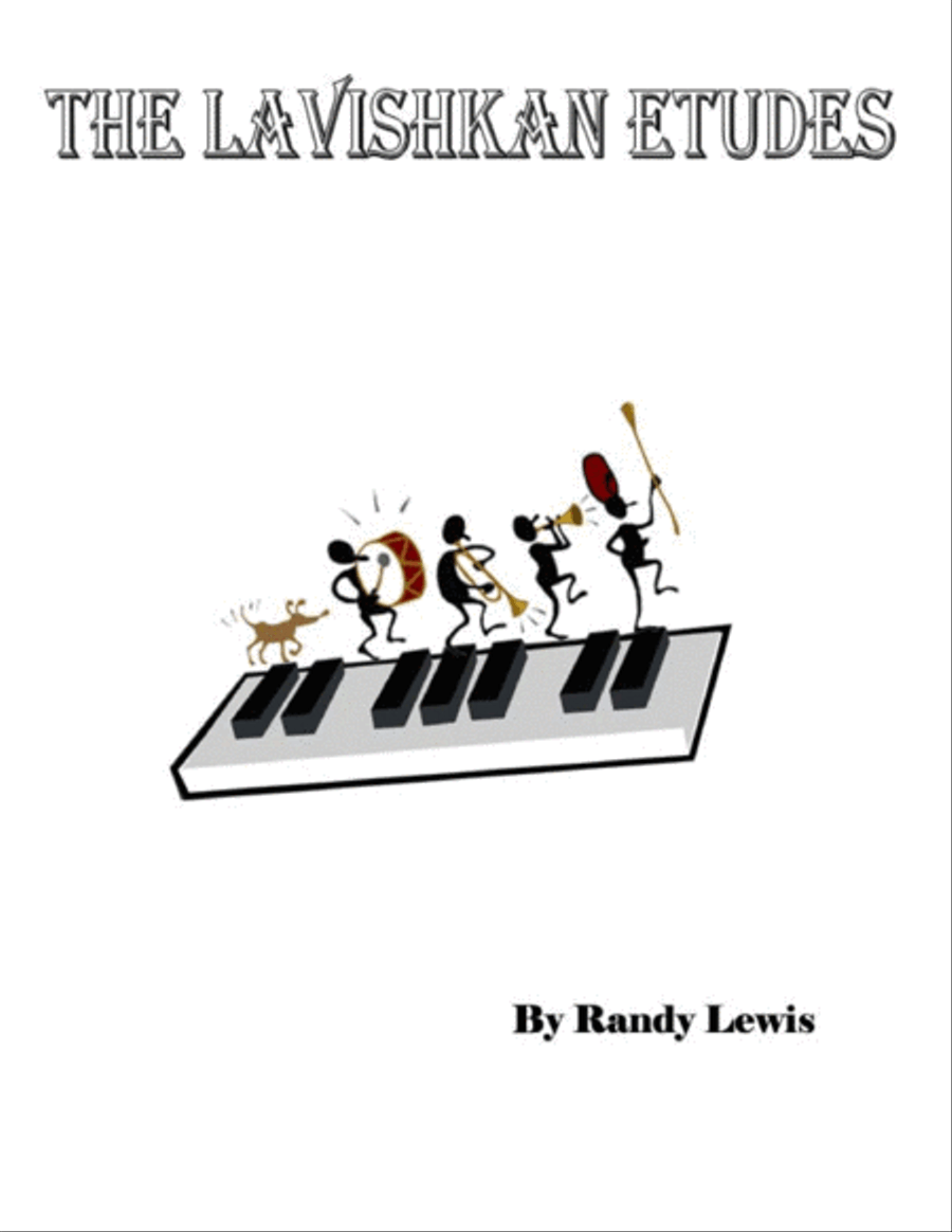 The Lavishkan Ètudes Piano Solo scores gallery preview page 1