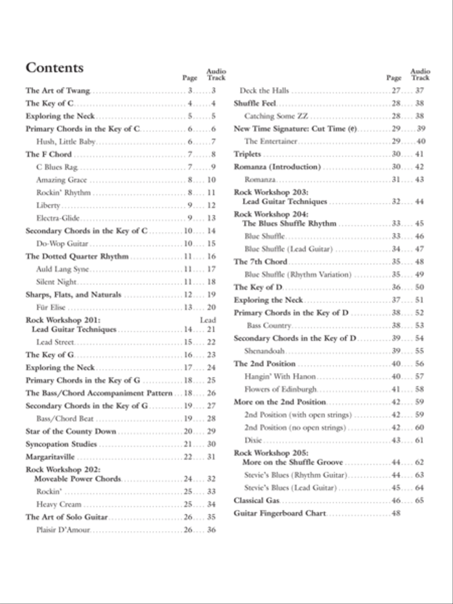 Guitar Method 2 Guitar Tablature scores gallery preview page 2
